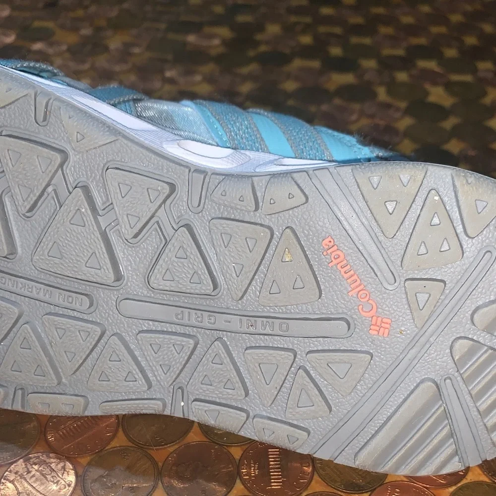 Columbia Kids' Aqua and Gray Water Shoes